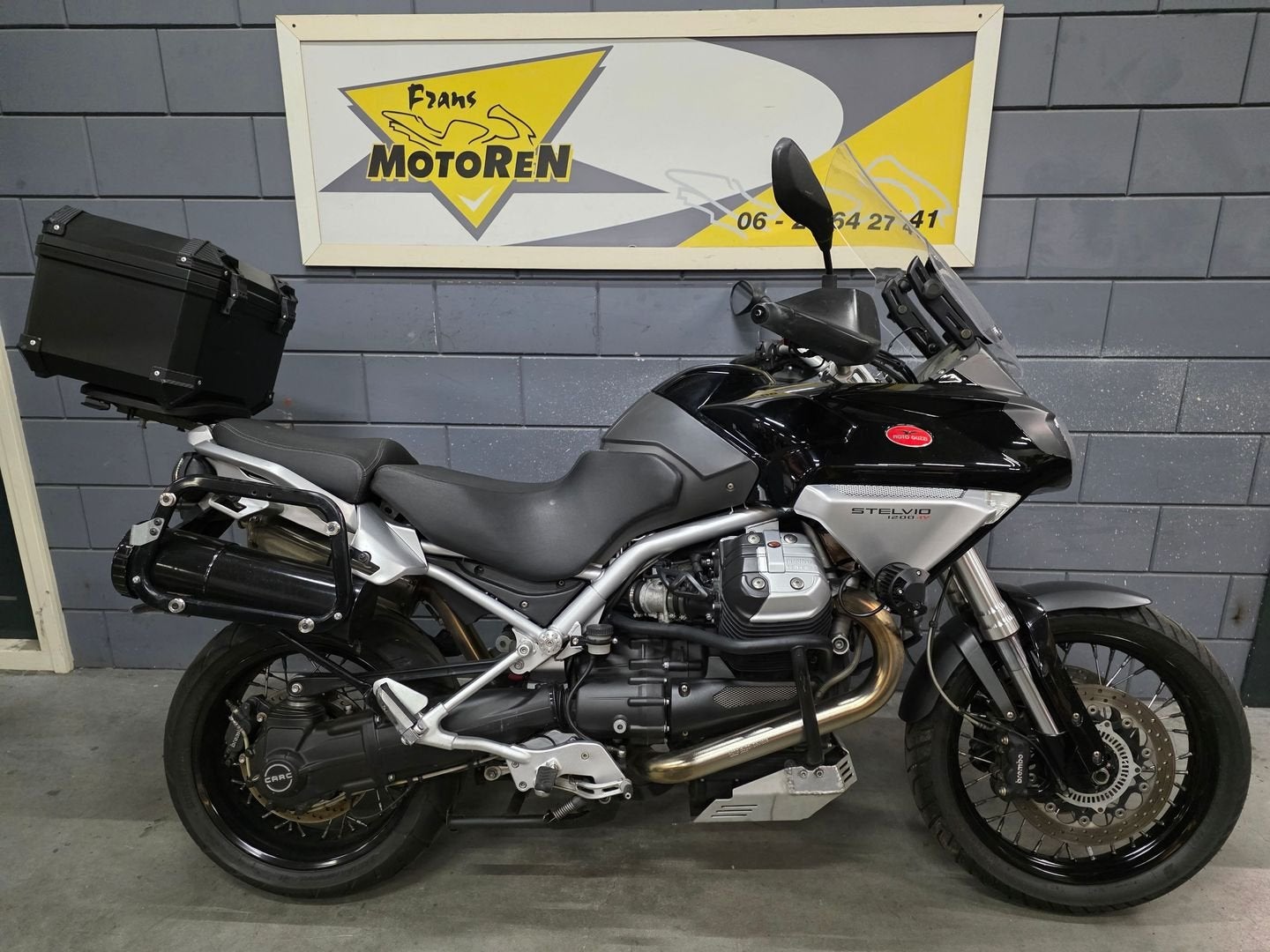 MOTO GUZZI STELVIO bj 2009 lichte rijdbare schade, Onbekend, Onbekend, MOTO GUZZI, Overig