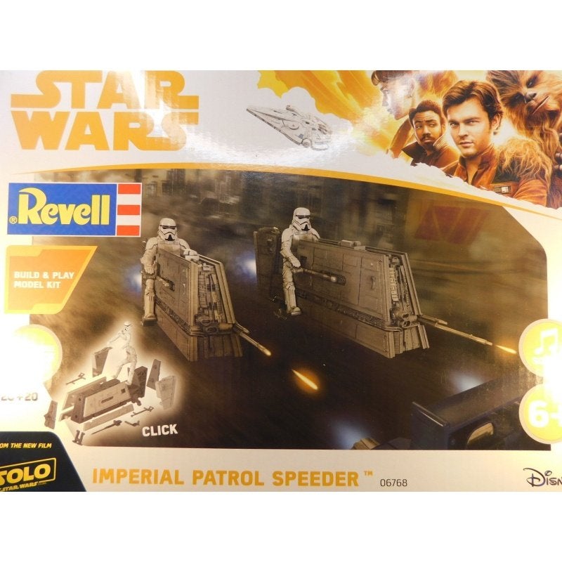 Revell Star Wars Imperial Patrol Speeder 1:28, Hr.de@carrera-revell.com, Groter dan 1:32, Nieuw, Revell GmbH