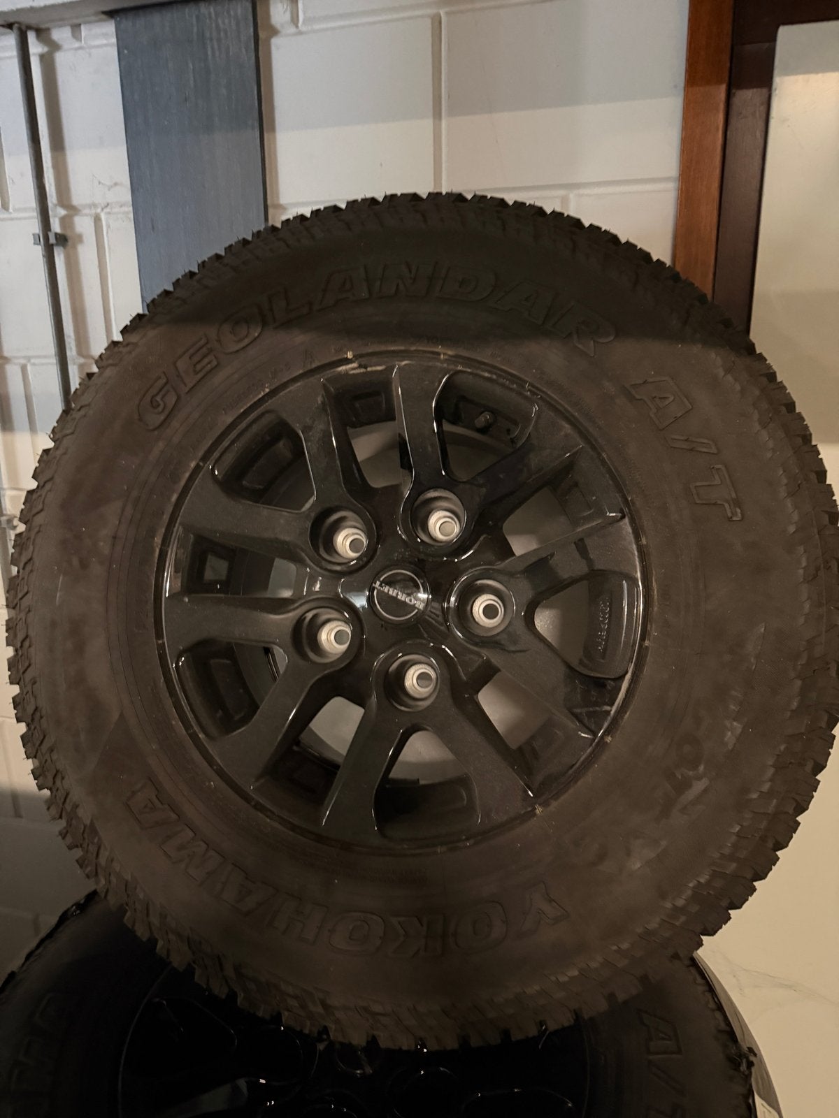 Nieuwe Borbet Black Velgen met Yokohama Banden 265/75/16, Ophalen, 16 inch, 265 mm, Banden en Velgen