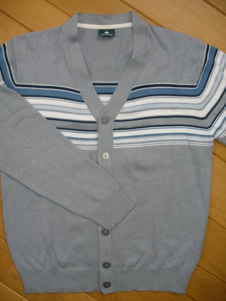 KINGFIELD vest grijs met strepen maat S, Kingfield, Maat 48/50 (M), Ophalen of Verzenden, Zo goed als nieuw