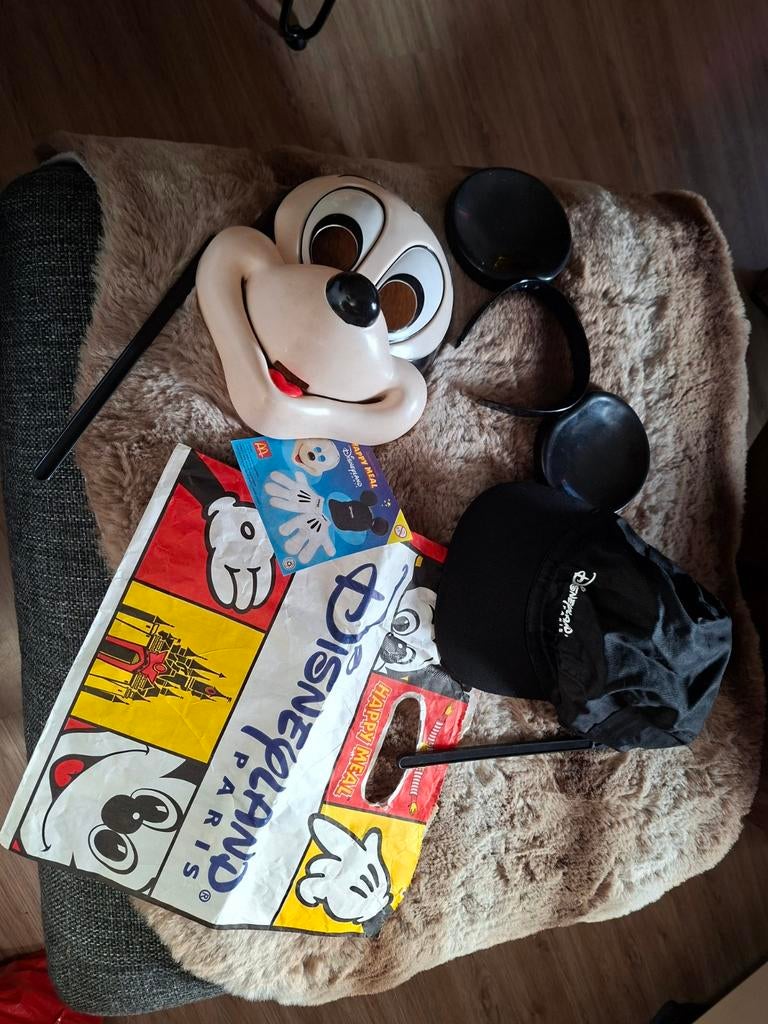 Vintage McDonald's disneyland mickey verkleedset, Ophalen of Verzenden, Gebruikt