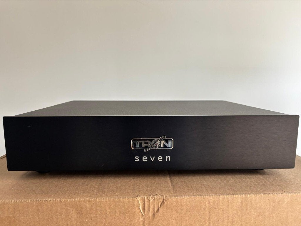 TRON Seven MM+MC 2 inputs + gematchte NOS Telefunken ECC83, Overige merken, Gebruikt, Ophalen of Verzenden, Minder dan 60 watt