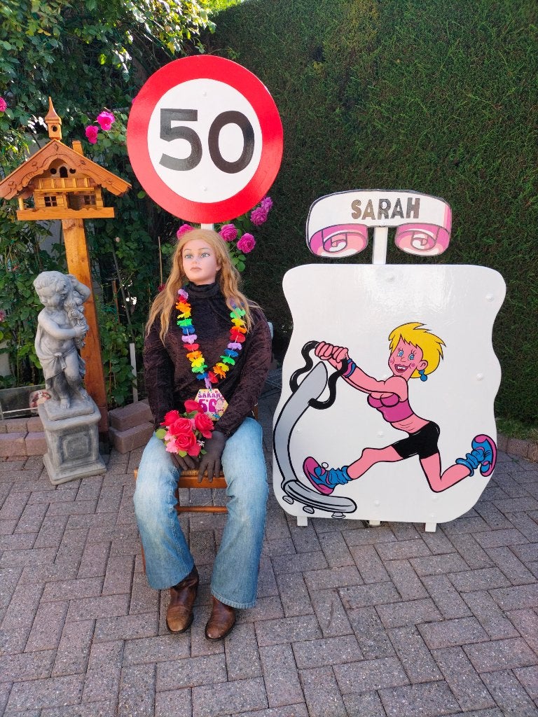50 jarige Sarah geweldige verjaardag set 3 deel goedkoopst., Ophalen, Nieuw, Abraham of Sarah