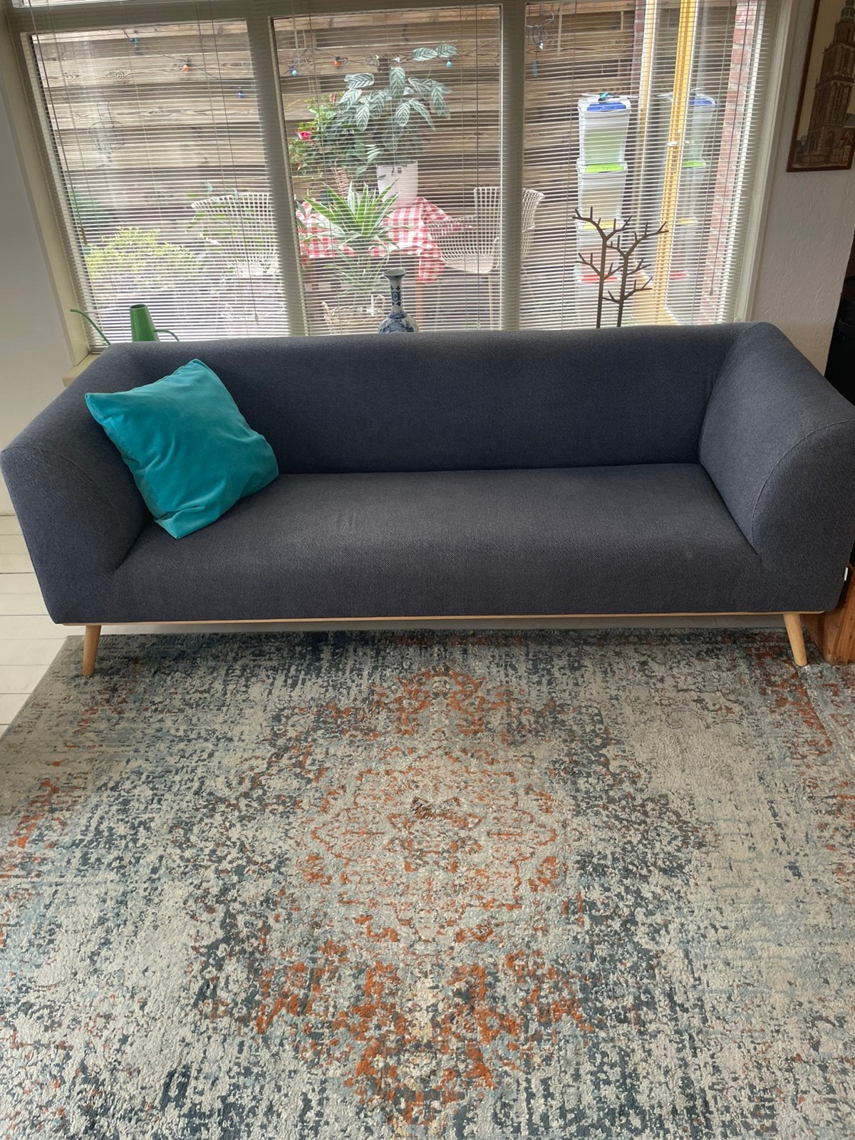 Metta 3-zits bank Tamini 655, Ophalen, Gebruikt, Driepersoons, 75 tot 100 cm
