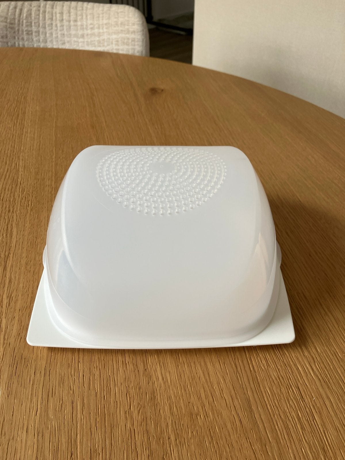 Tupperware kaasdoos, Gebruikt, Ophalen of Verzenden, Met deksel, Wit
