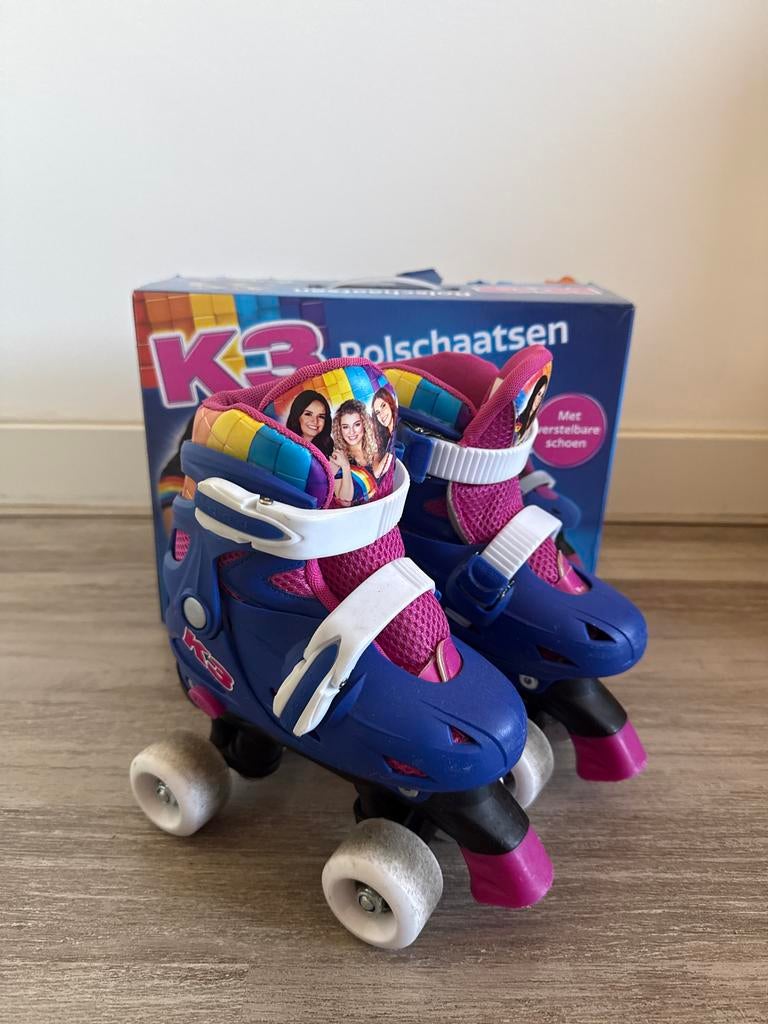 K3 Rolschaatsen - Verstelbaar (Maat 30-33), Ophalen of Verzenden, Verstelbaar, Gebruikt, Kinderen