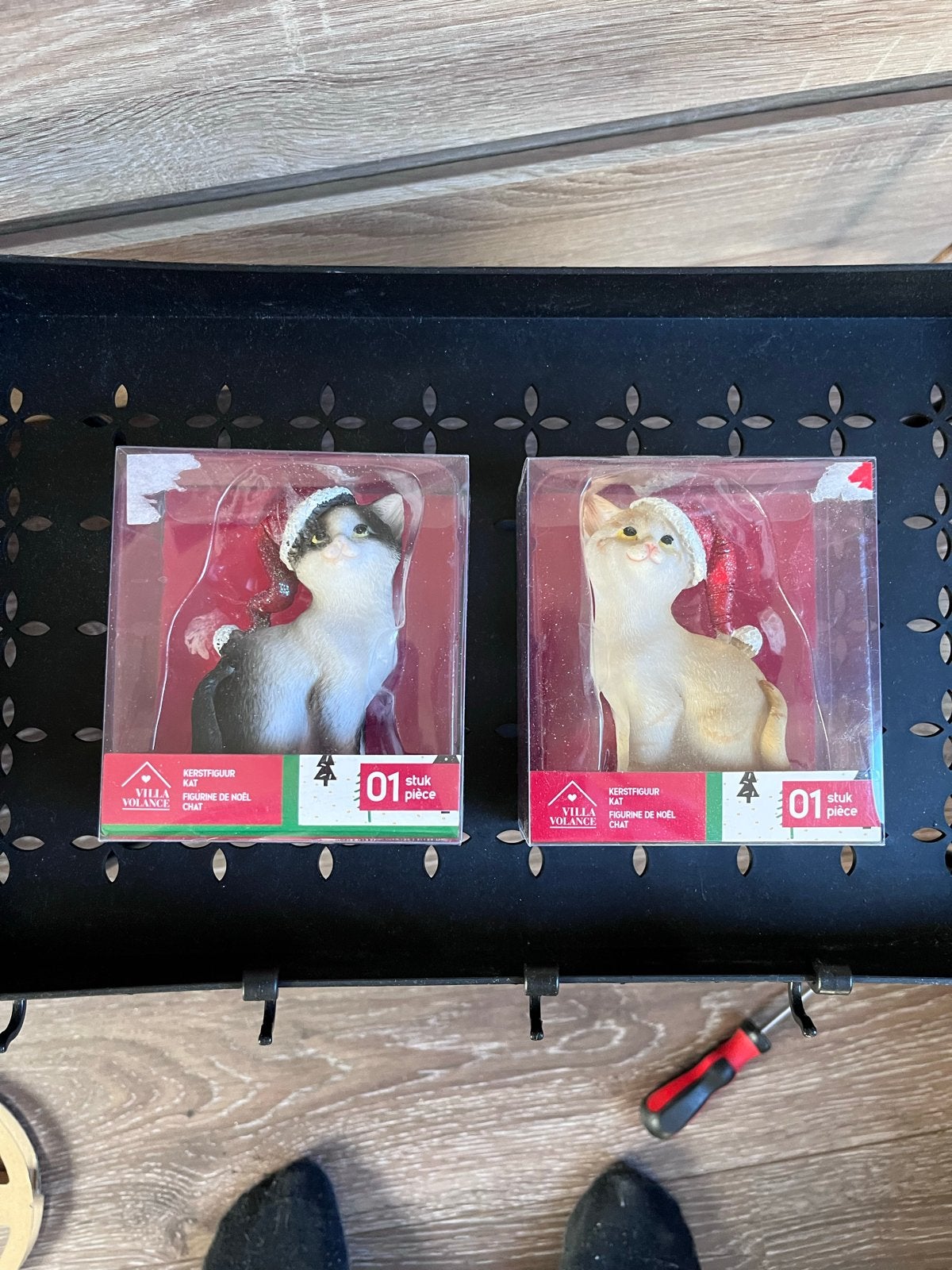 Twee leuke  kerst katjes, Ophalen of Verzenden, Nieuw