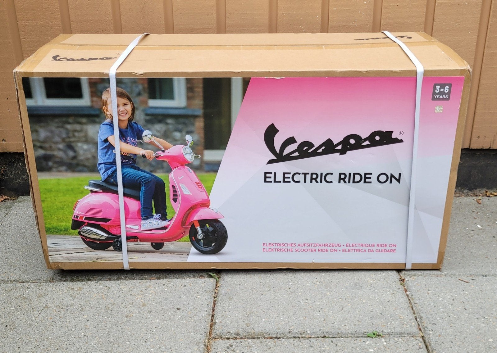 Vespa Electric Ride on, Ophalen of Verzenden, Nieuw