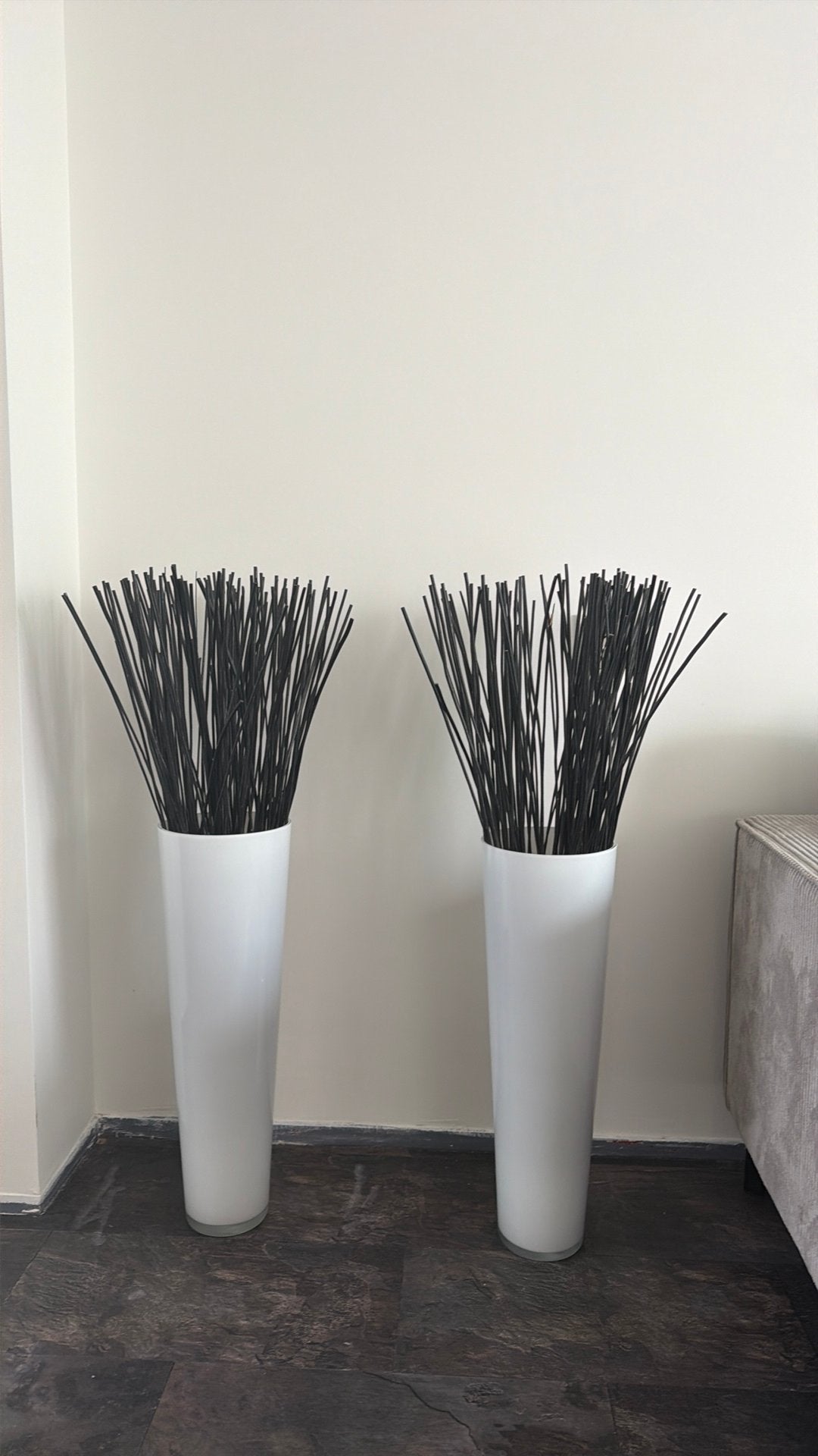 Vaas, Ophalen of Verzenden, Zo goed als nieuw, Overige kleuren, Glas