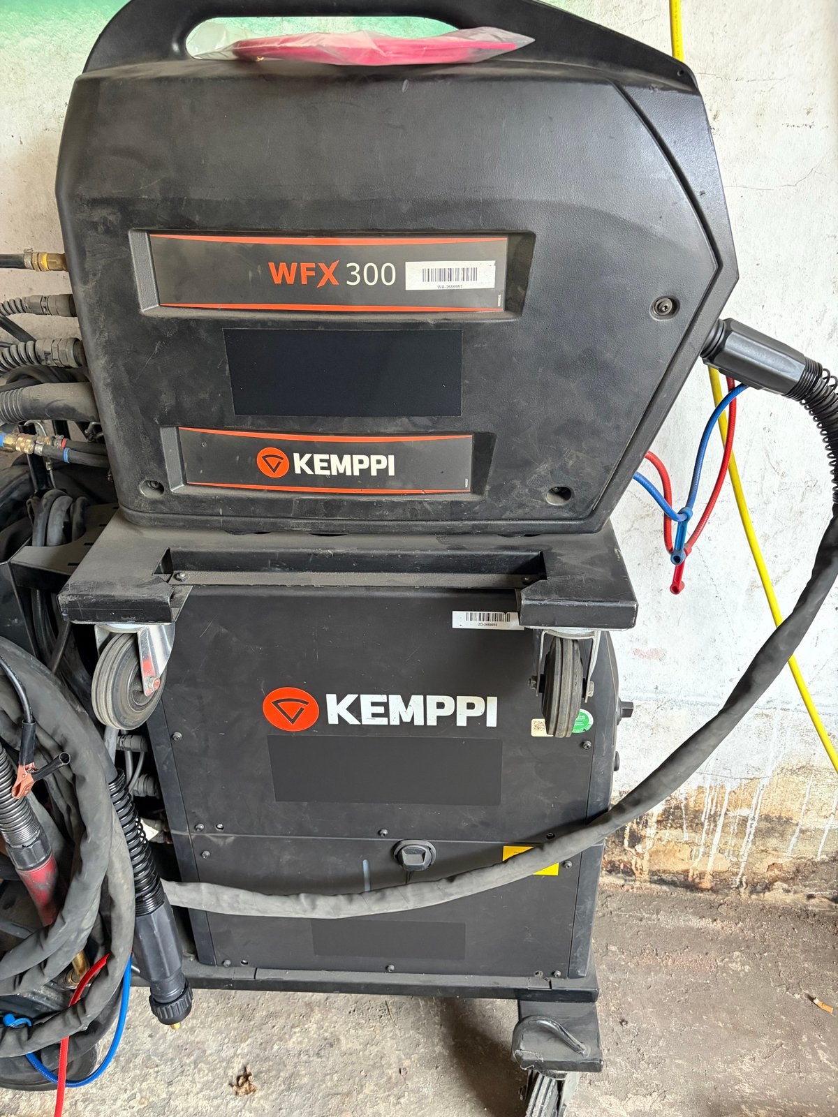 Kemppi fast mig X350, Ophalen