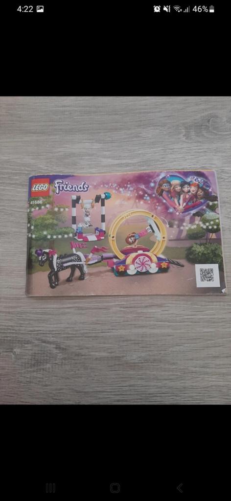 LEGO Friends 41686 Magische Acrobatiek Show, Gebruikt, Lego, Compleet, Friends