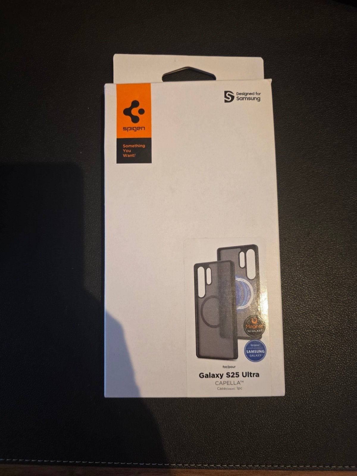 Nieuw Spigen Capella Magfit Hoesje voor Samsung Galaxy S25 U, Ophalen of Verzenden, Nieuw, Overige modellen, Hoesje of Tasje