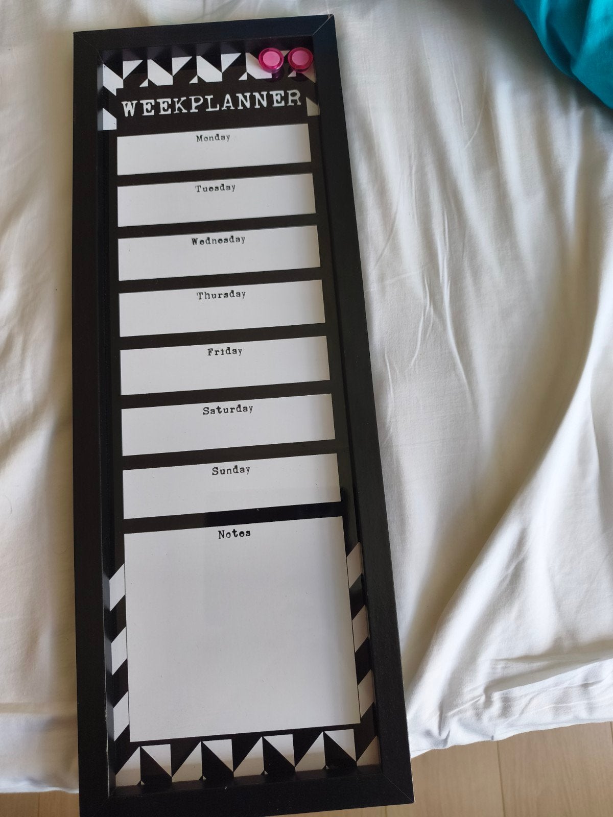 weekplanner, Ophalen of Verzenden, Gebruikt