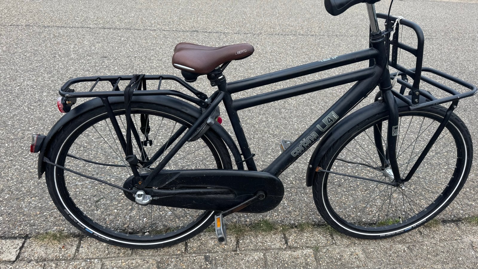Cortina L41 Transportfiets - Framehoogte 47 cm, Fietsen en Brommers, Ophalen, Zo goed als nieuw, 49 tot 53 cm, Minder dan 10 versnellingen