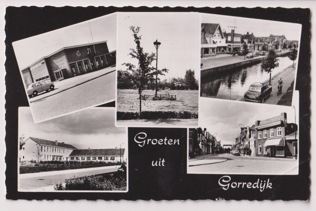 065 Groeten uit Gorredijk Langewal Hoofdstraat De Skâns B75, Verzenden, 1960 tot 1980, Gelopen, Friesland