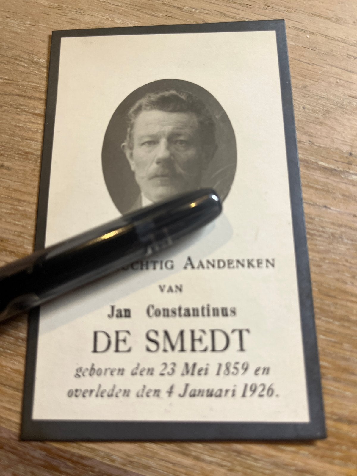 Smedt de Jan 1859-1926 - 31650-, Verzamelen, Ophalen of Verzenden, Bidprentje