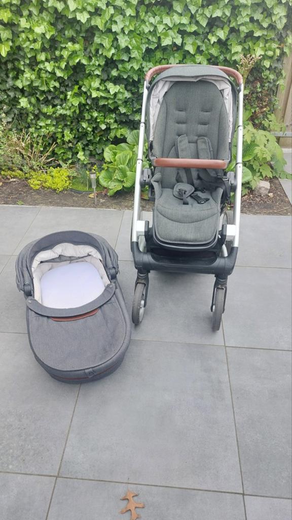 Mutsy icon vision, wandelwagen incl reiswieg, Kinderen en Baby's, Kinderwagens en Combinaties, Ophalen, Gebruikt, Overige merken