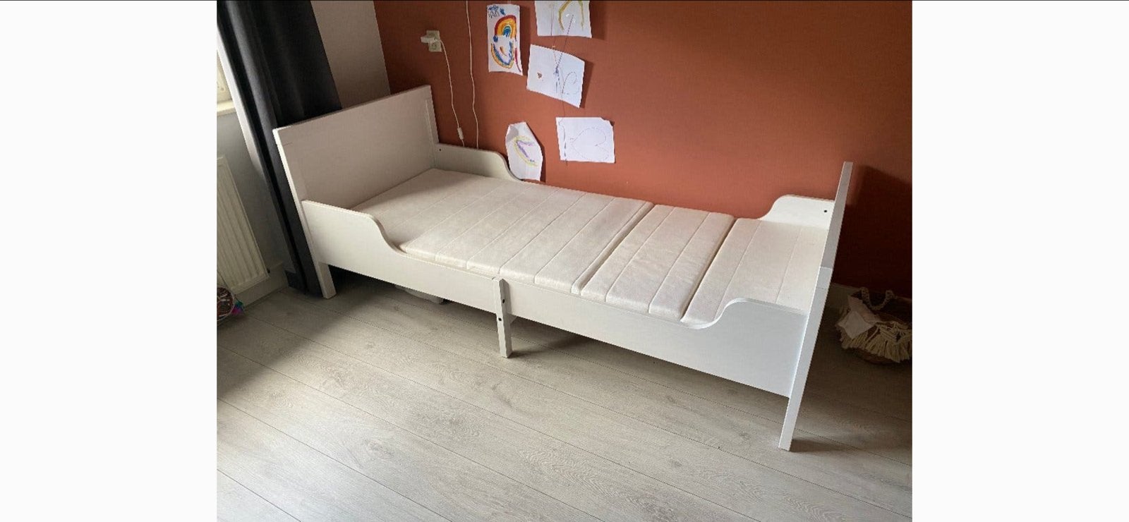 Peuterbed Ikea, exclusief matras, Ophalen, Gebruikt, 70 tot 85 cm, 140 tot 160 cm