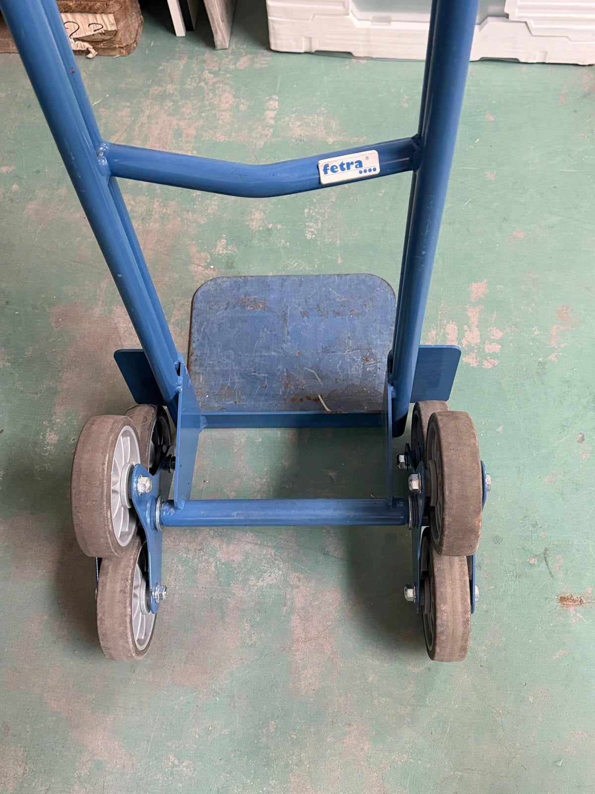 Trapklimmer / traploper steekwagen – 3-wielig, 60 tot 80 liter, Ophalen, Gebruikt, Steekwagen
