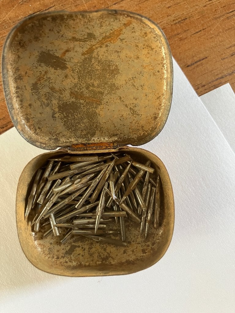 Vintage Condor Grammofoon Naalden Blikje met Inhoud, Ophalen of Verzenden