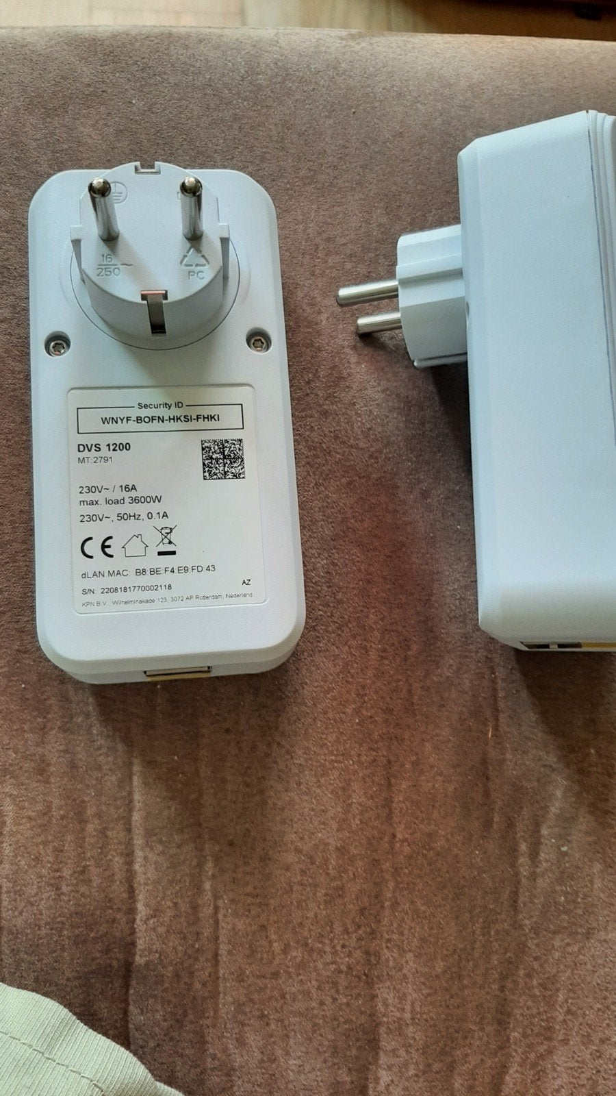 Devolo DVS 1200 Powerline Adapters (2 stuks), Ophalen, Zo goed als nieuw, Router, Devolo
