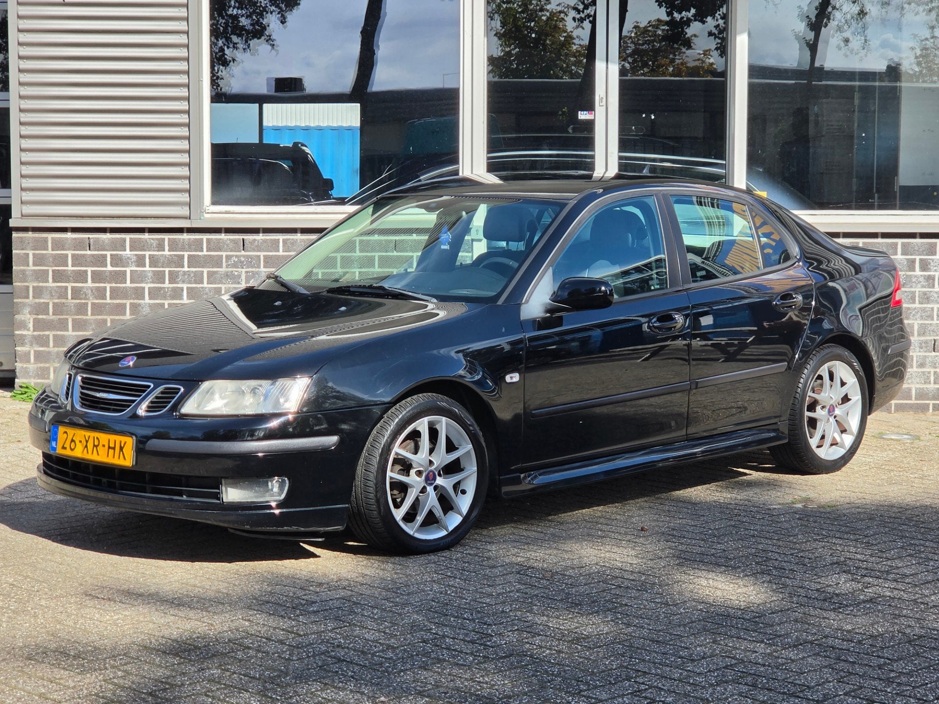 Saab 9-3 Sport Sedan 1.8t Linear Automaat Leder Apk 09-2027, Auto's, 1998 cc, Gebruikt, 4 cilinders, 150 pk