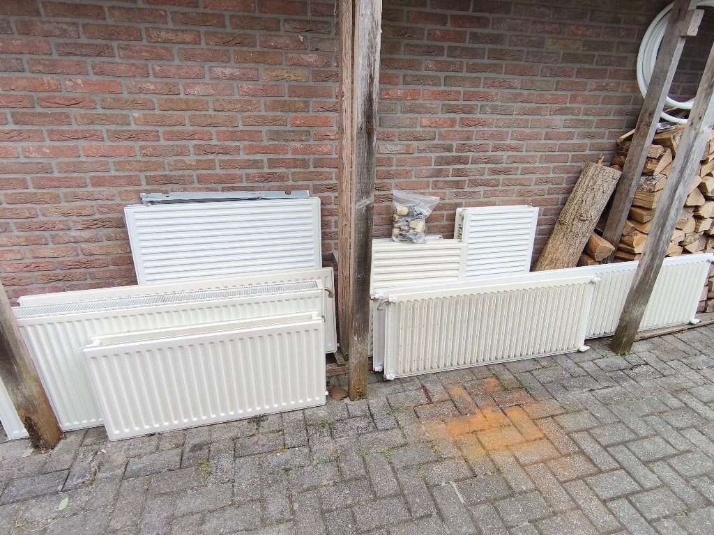 9x radiator (zie davertentie voor afmetingen en type), Ophalen, 30 tot 80 cm, Gebruikt, Radiator