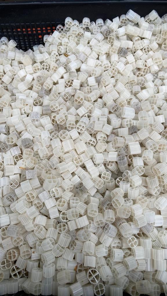 100 Liter K1 media schoon maar gebruikt, Ophalen of Verzenden, Zo goed als nieuw, Vijverfilter
