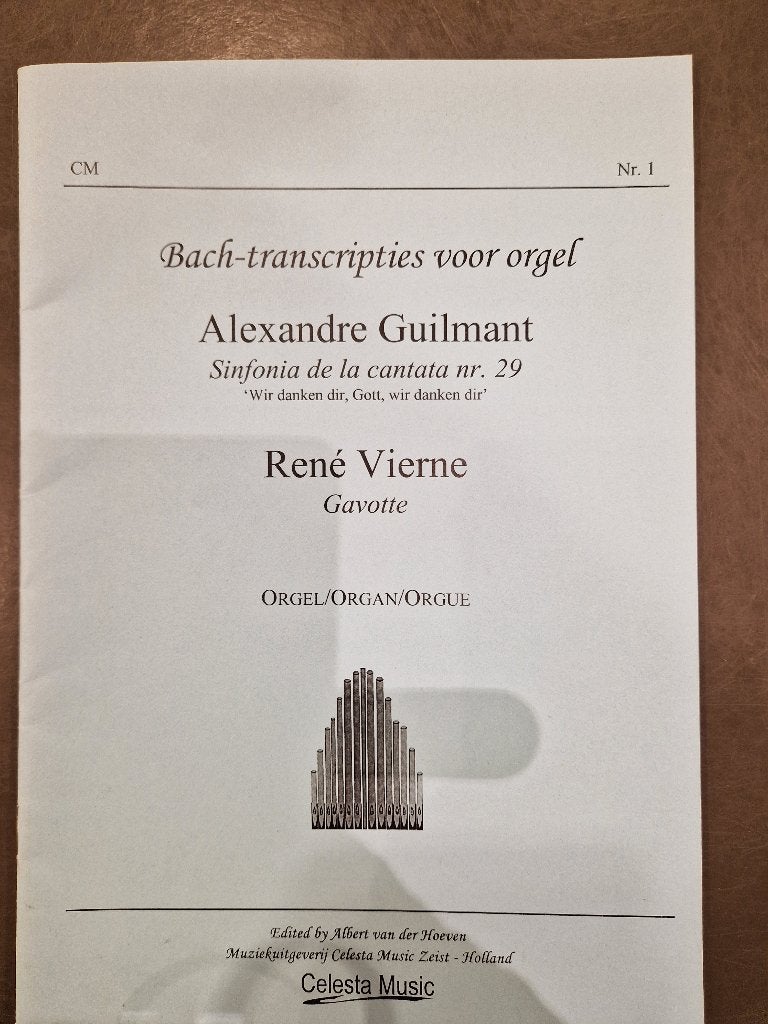 bach transcripties voor orgel Guilmant, Orgel, Klassiek, Nieuw, Ophalen of Verzenden