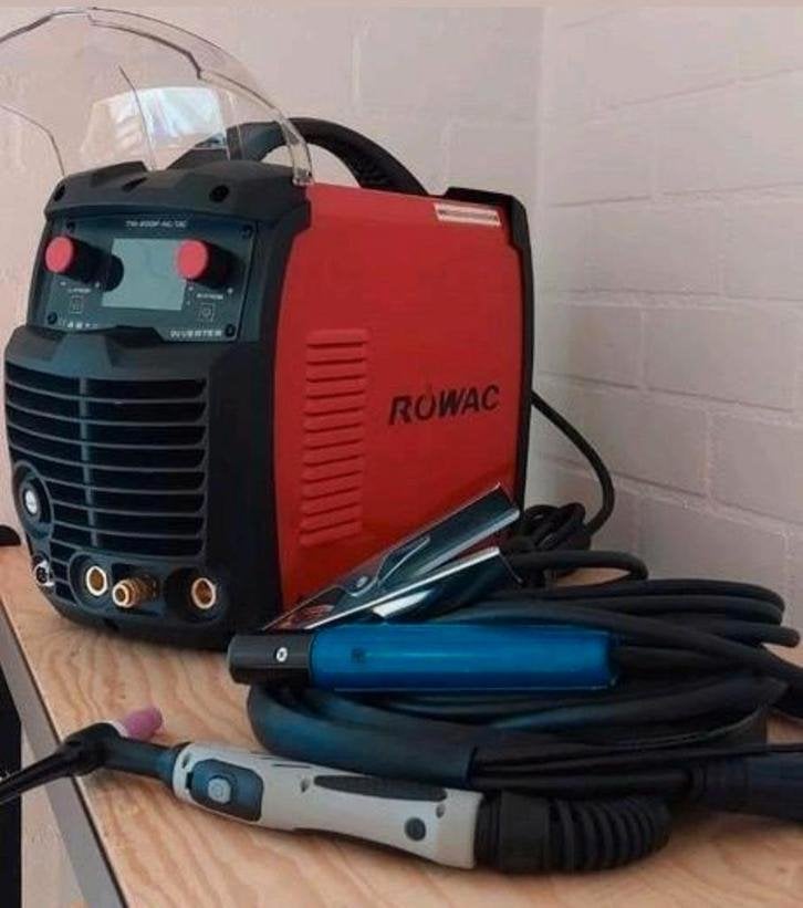 Showmodel KORTING! Rowac TIG AC DC 200p nieuw met garantie!
