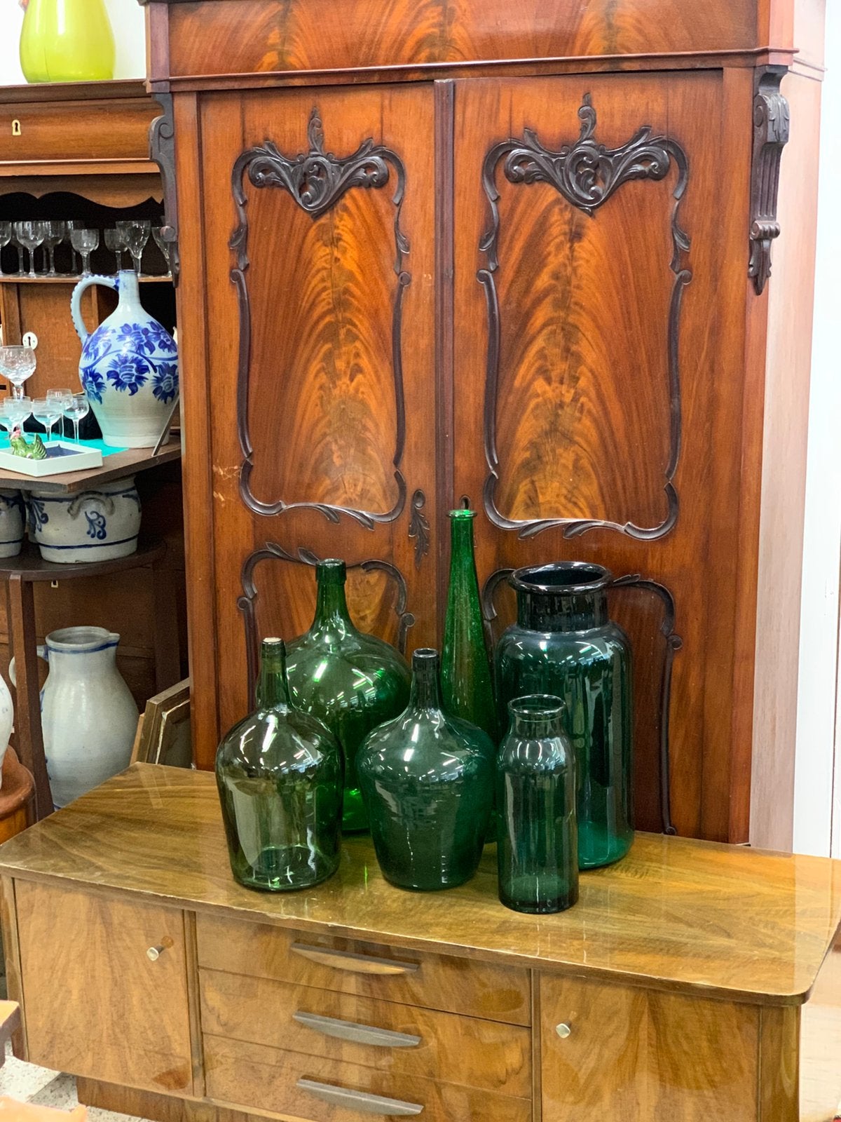 Vintage inboedel ter overname / winkel inventaris, Ophalen
