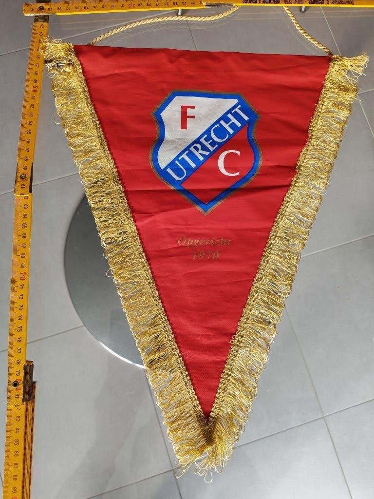 fc utrecht vintage vaan vaandel wimpel, Diversen, Ophalen of Verzenden