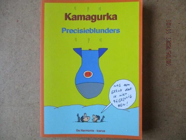 adv1364 kamagurka pocket 3, Eén stripboek, Ophalen, Gelezen