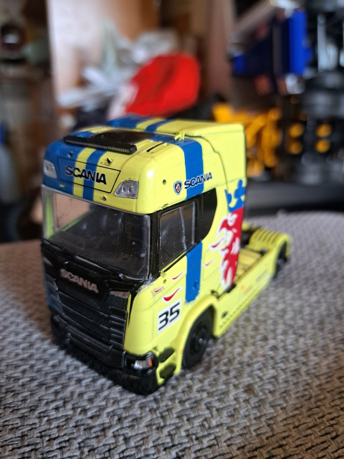 scania Zelfbouw tekno, Ophalen of Verzenden, Zo goed als nieuw, Bus of Vrachtwagen, Tekno