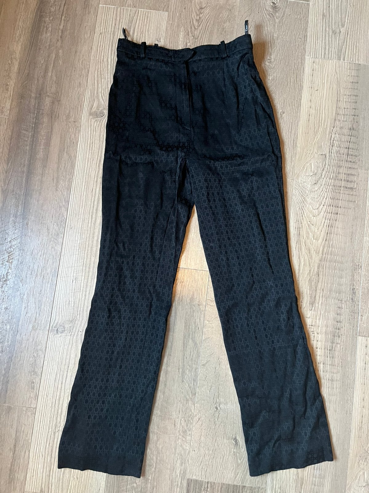 Vintage Christian Dior Boutique pantalon, ca FW98 Galliano, Ophalen of Verzenden, Zo goed als nieuw, Zwart, Lang