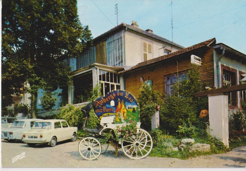 Frankrijk, Sarrebourg met auto's oa Simca 1000, Ophalen of Verzenden, 1960 tot 1980, Gelopen, Frankrijk