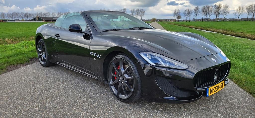 Maserati GranCabrio 4.7 MC 460 Pk AUT 2014 Bose Leder 20'', Auto's, Maserati, Automaat, Euro 5, Achterwielaandrijving, 460 pk