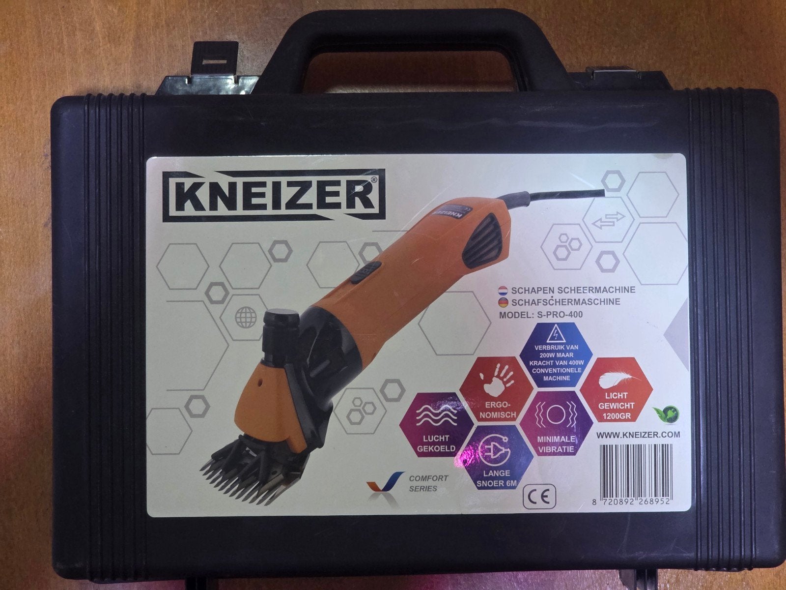 Kneizer Schapen Scheermachine S-PRO-400, Dieren en Toebehoren, Ophalen of Verzenden, Zo goed als nieuw
