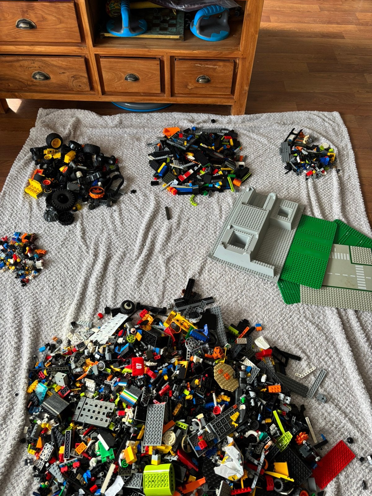 Foto 3 van Lego doos 12kg aan lego