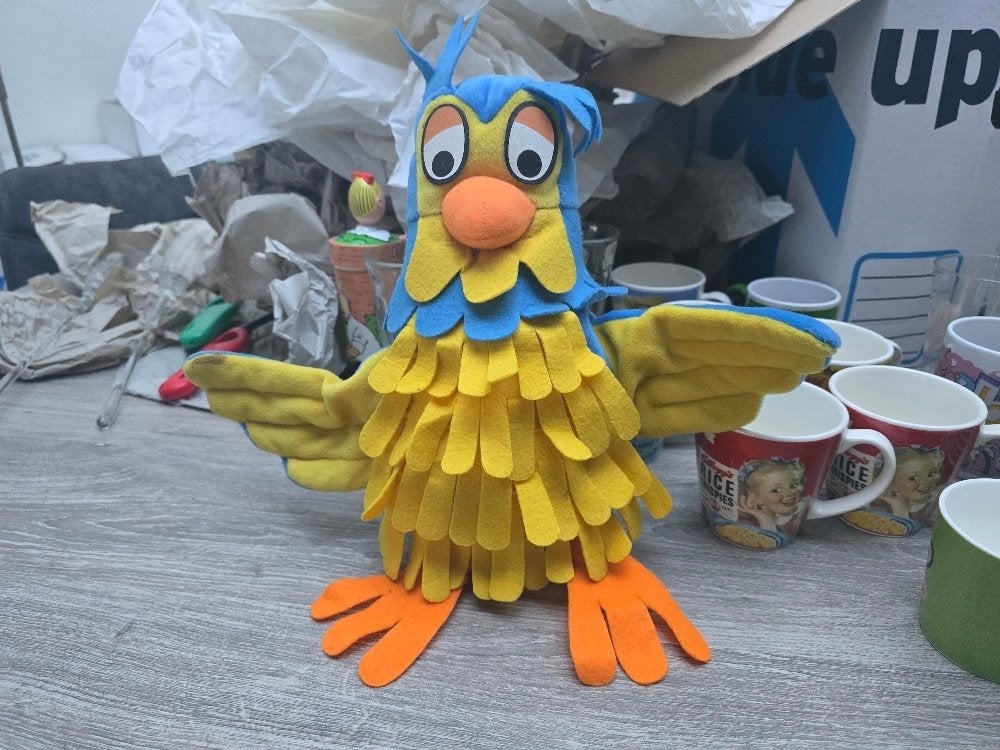 Handpoppen Fabeltjeskrant, Alladin, Muppetshow, Kinderen en Baby's, Speelgoed | Knuffels en Pluche, Ophalen of Verzenden, Zo goed als nieuw