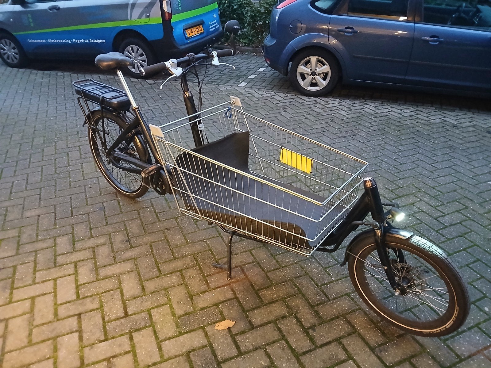 Elektrische bakfietsen, Fietsen en Brommers, Fietsen | Bakfietsen, Zo goed als nieuw, Overige merken, 2 kinderen, Elektrisch, Schijfrem