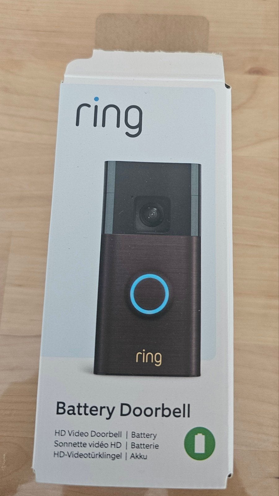 Ring doorbell wireless, Ophalen of Verzenden, Ingebouwde camera, Zo goed als nieuw, Draadloos