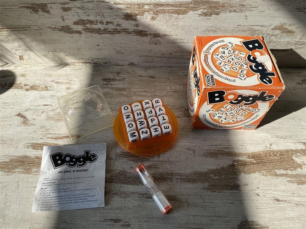Boggle Parker oranje doos [s274]