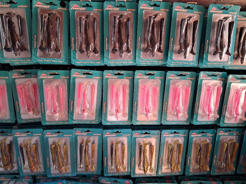 Partij van 90 verpakkingen Power Sardine Weedless 12cm/20g