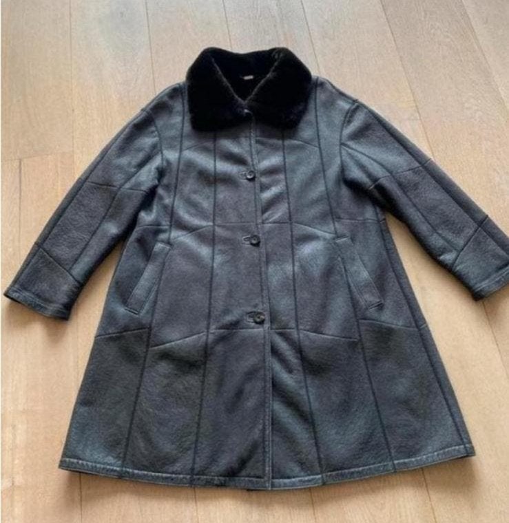 Lammycoat Christ nieuwstaat M L, Ophalen of Verzenden, Zo goed als nieuw, Maat 38/40 (M), Zwart