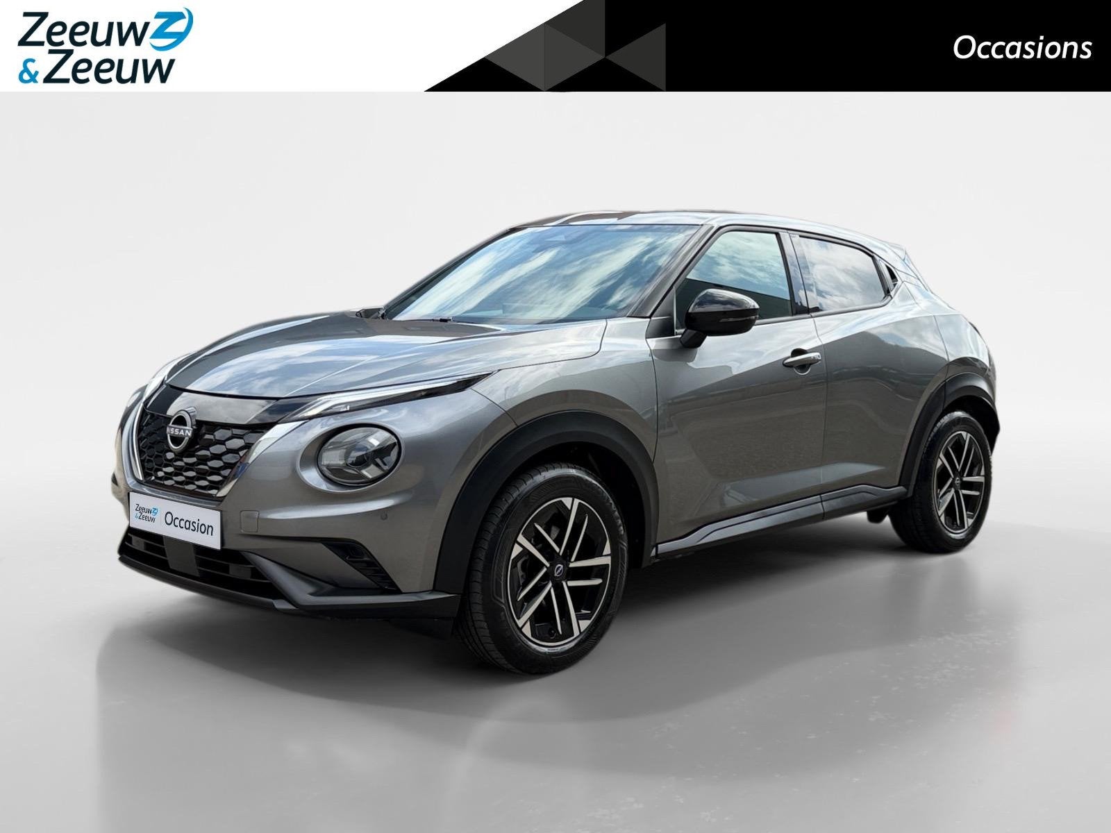 Nissan Juke 1.6 Hybrid N-Connecta | Achteruitijcamera | Park, Auto's, 12 maanden, Stof, Gebruikt, Automatische klimaatregeling