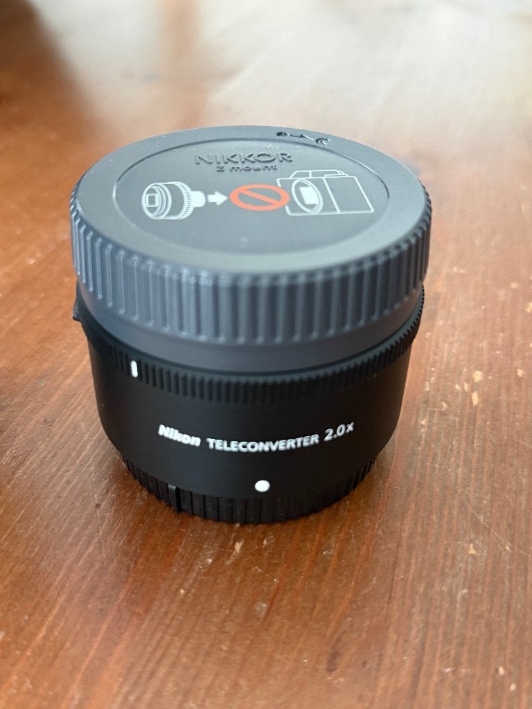 Nikon Z 2x teleconverter, Ophalen, Nikon Z-mount, Nikon, Zo goed als nieuw