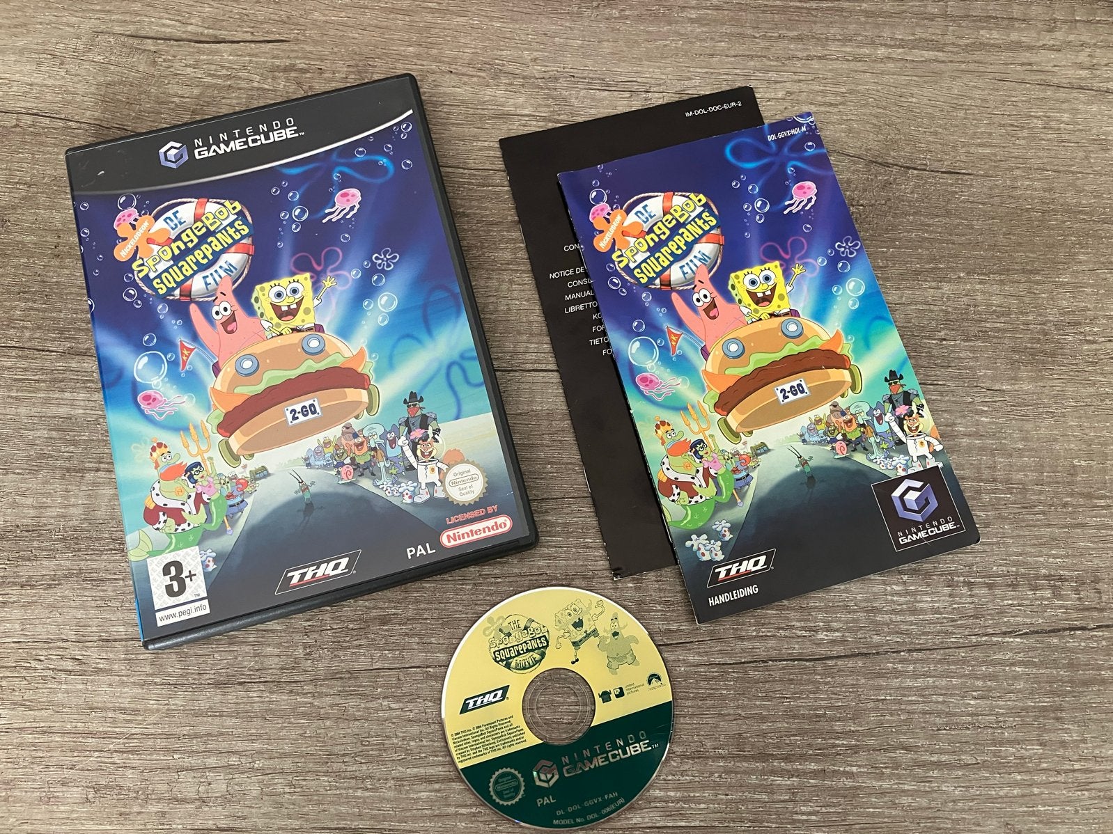 SpongeBob SquarePants: The Movie - Nintendo GameCube, Avontuur en Actie, Gebruikt, 1 speler, Ophalen of Verzenden