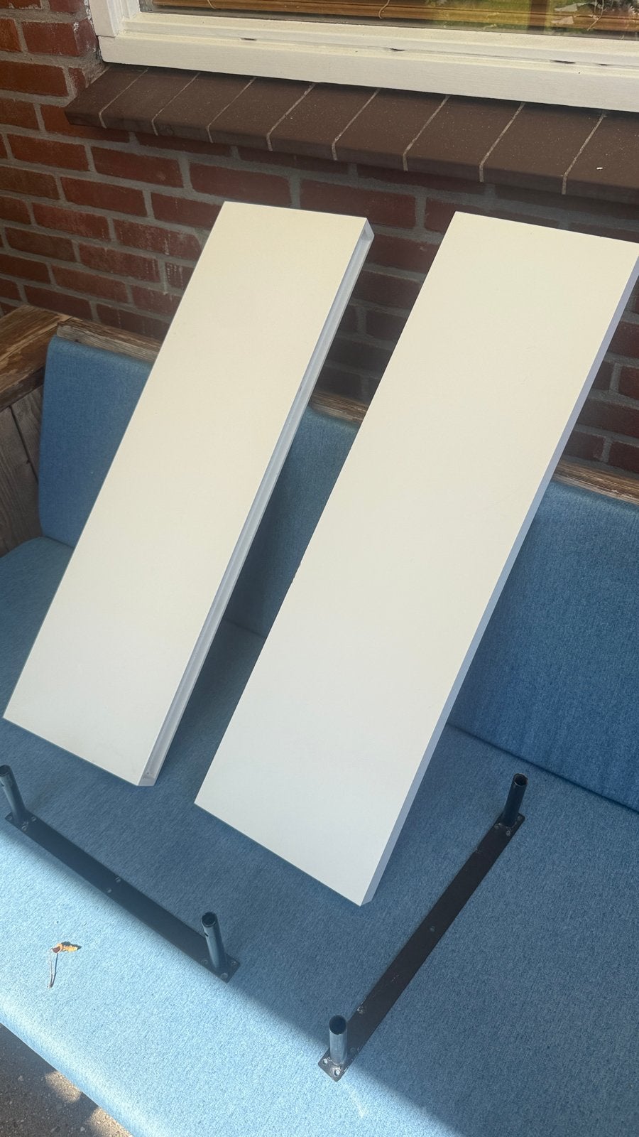 Zwevende wandplanken met ingebouwde speakers, Ophalen, Gebruikt