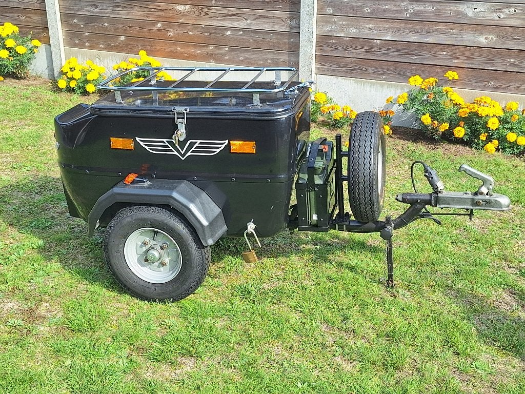 Freewheel aanhangertje met nieuwe banden en extra's, Motoren, Ophalen, Zo goed als nieuw